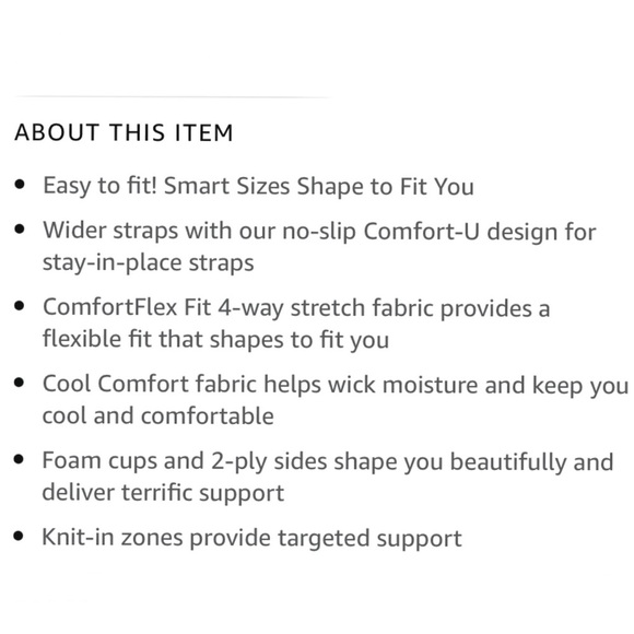 Bali Comfort Revolution ComfortFit 3488/b488 Seamless Wireless Full Coverage Bra - Picture 7 of 8